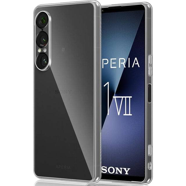 Durchsichtige Handyhülle für Sony Xperia 1 VII mit Anti-Vergilbung