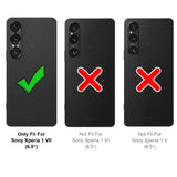 Durchsichtige Handyhülle für Sony Xperia 1 VII mit Anti-Vergilbung