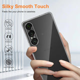 Durchsichtige Handyhülle für Sony Xperia 1 VII mit Anti-Vergilbung