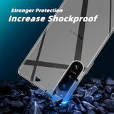 Durchsichtige Handyhülle für Sony Xperia 5 IV mit Anti-Vergilbung