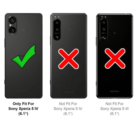 Durchsichtige Handyhülle für Sony 5 V mit Anti-Vergilbung