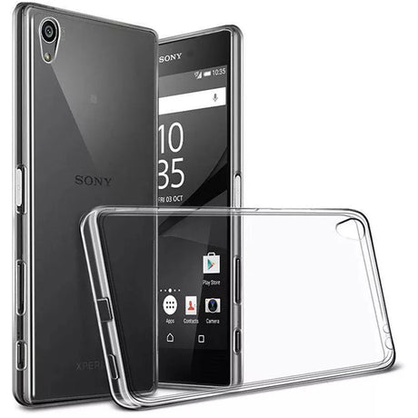 Durchsichtige Handyhülle für Sony Xperia M4 Aqua mit Anti-Vergilbung