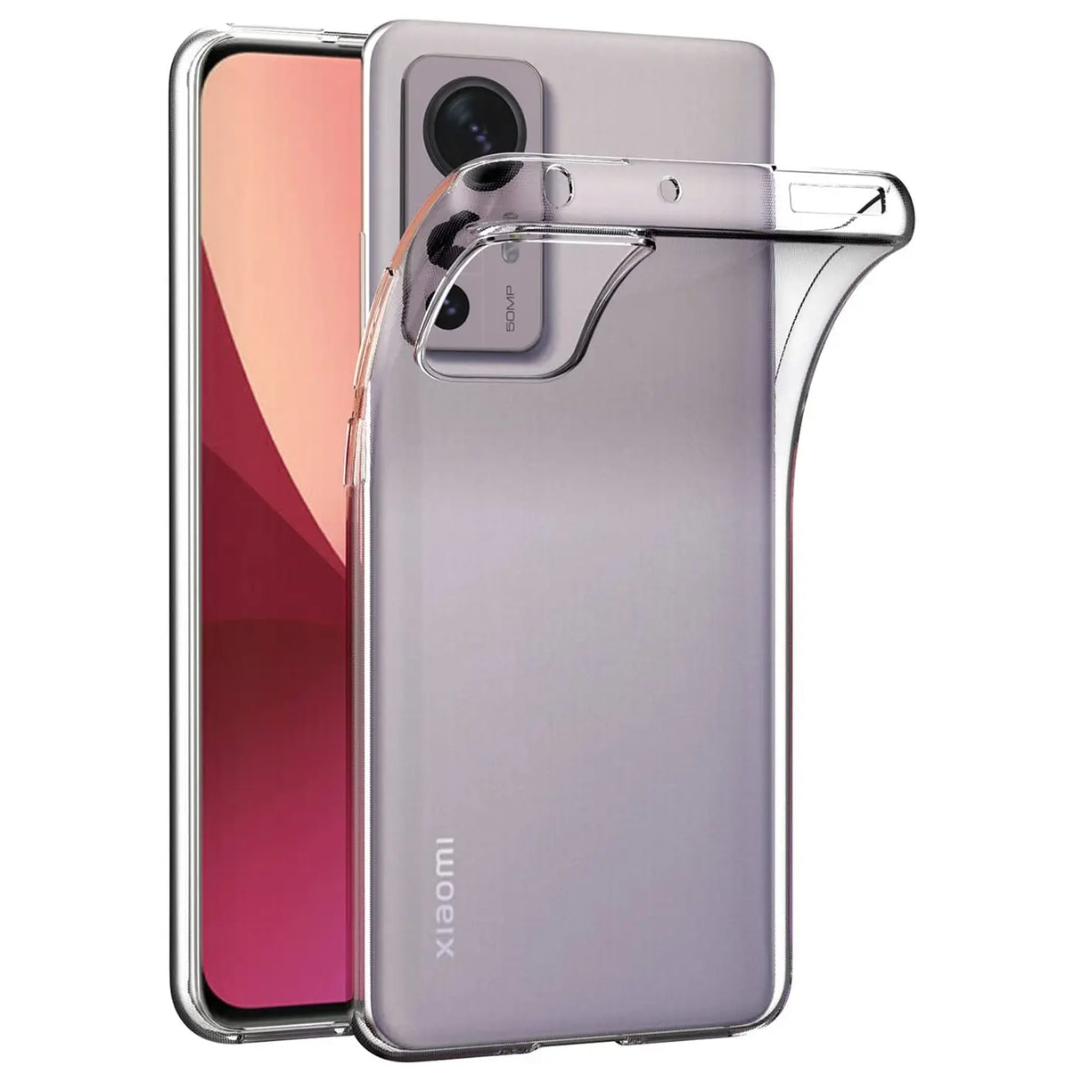 Durchsichtige Handyhülle für Xiaomi 12 Pro mit Anti-Vergilbung