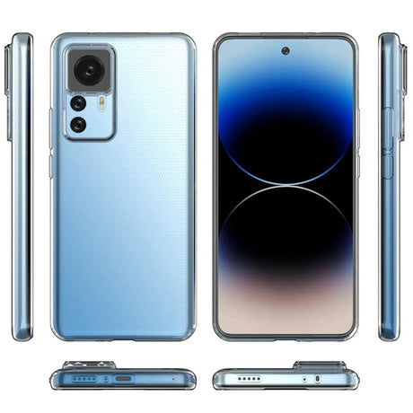 Durchsichtige Handyhülle für Xiaomi 12T / 12T Pro mit Anti-Vergilbung