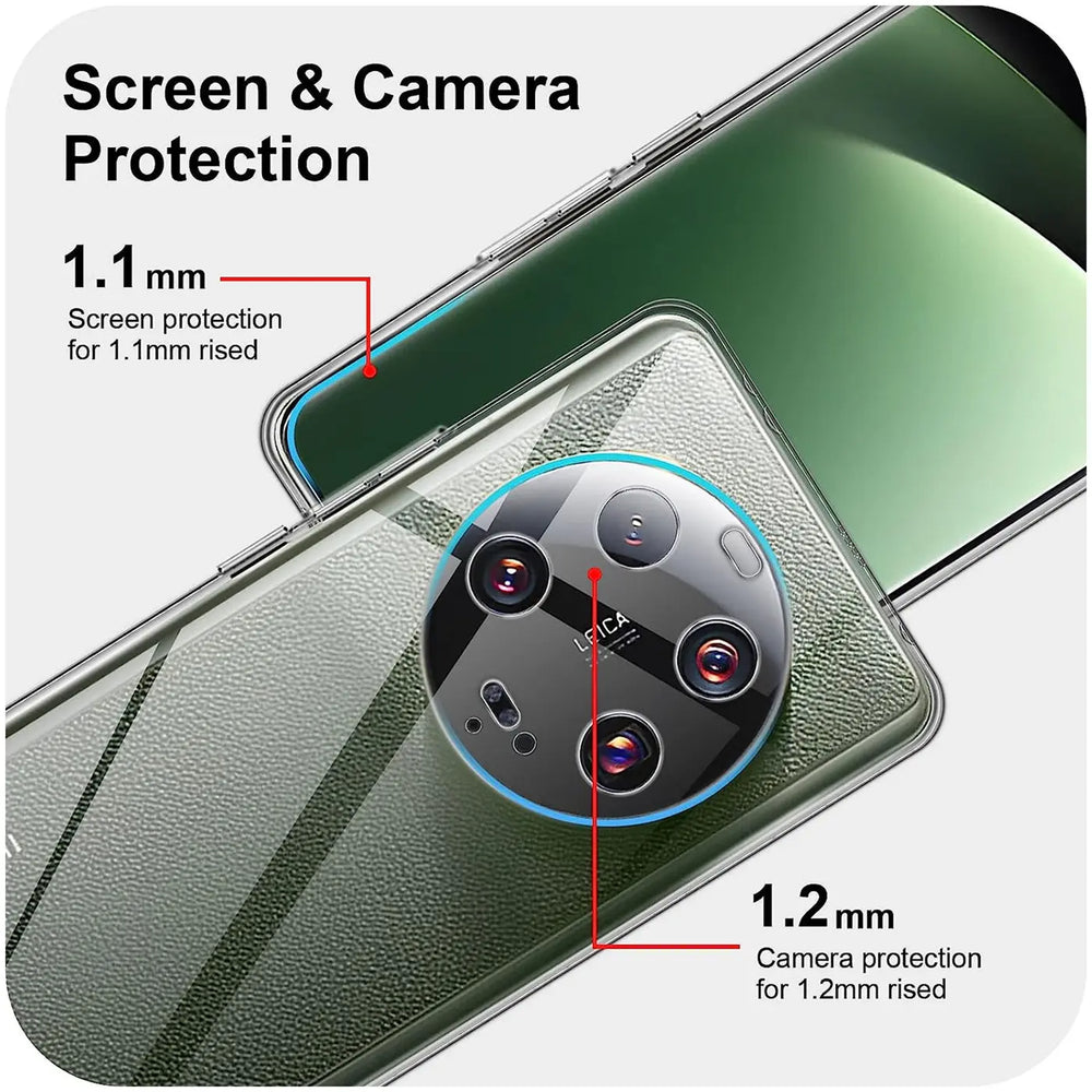 Durchsichtige Handyhülle für Xiaomi 13 Ultra mit Anti-Vergilbung