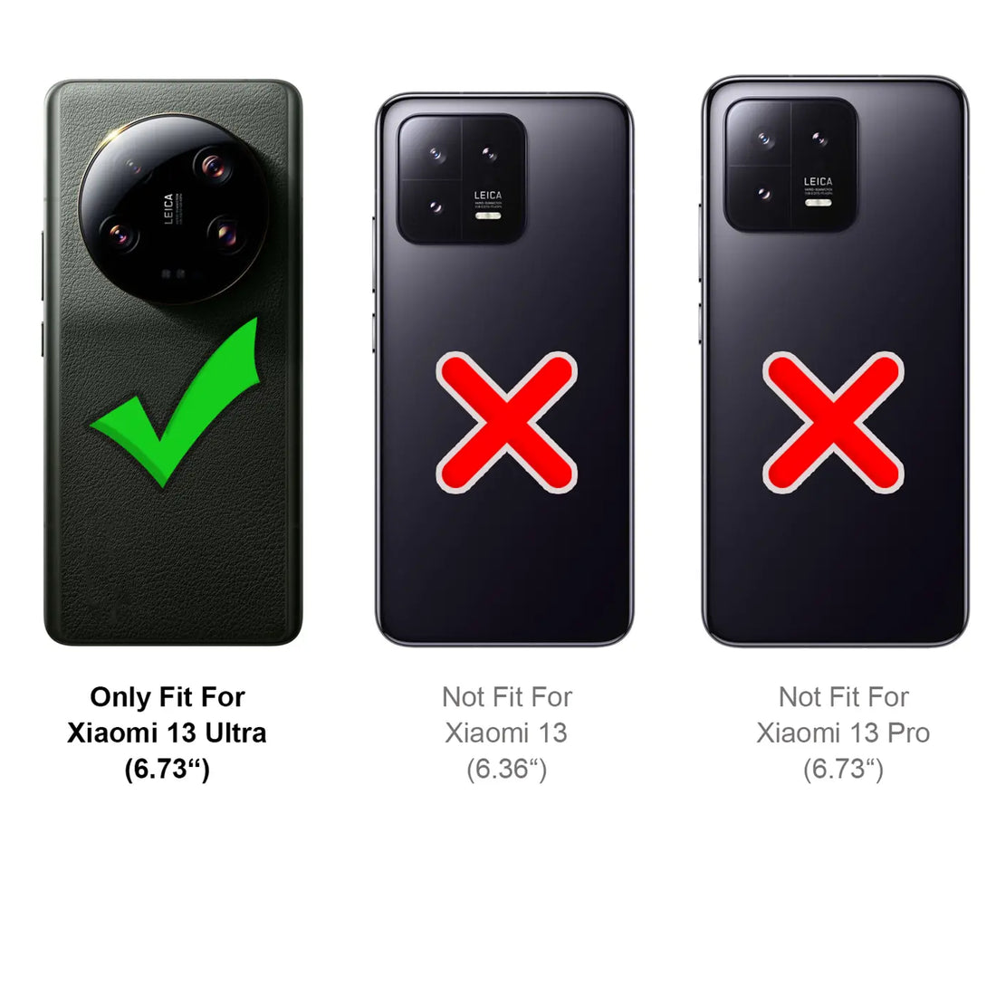 Exakte Passform für das Xiaomi 13 Ultra