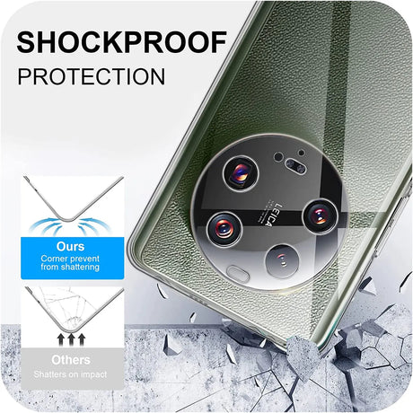 Durchsichtige Handyhülle für Xiaomi 13 Ultra mit Anti-Vergilbung