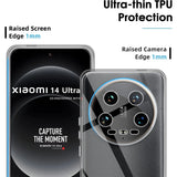 Durchsichtige Handyhülle für Xiaomi 14 Ultra mit Anti-Vergilbung