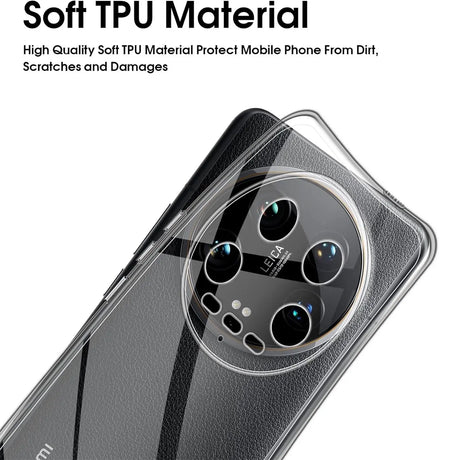Durchsichtige Handyhülle für Xiaomi 14 Ultra mit Anti-Vergilbung