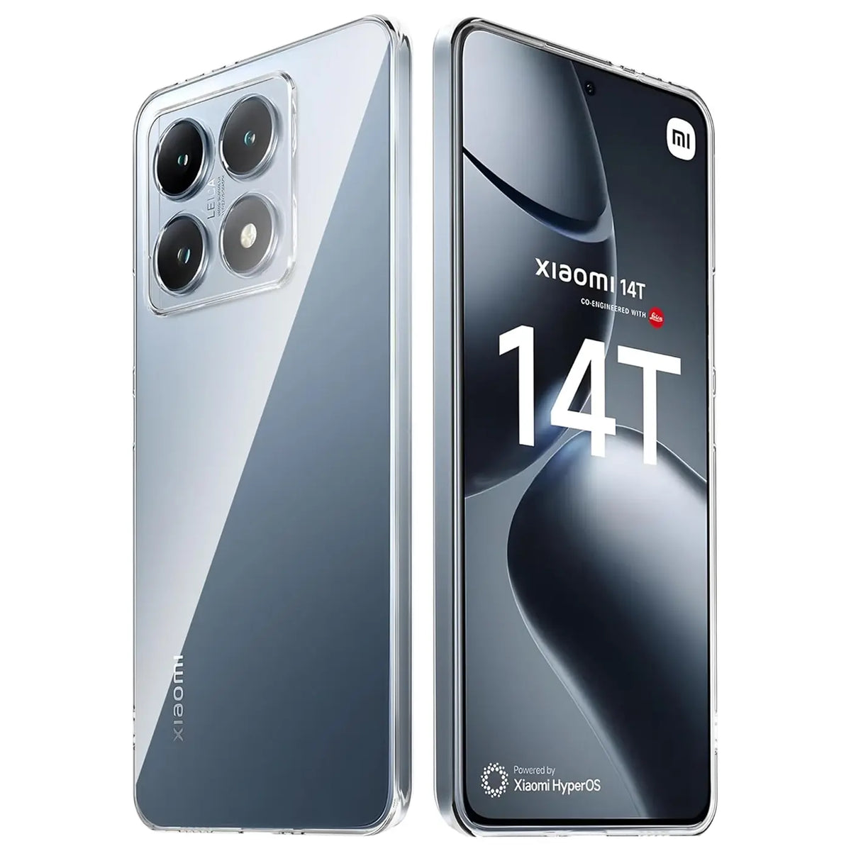 Durchsichtige Handyhülle für Xiaomi 14T Pro mit Anti-Vergilbung