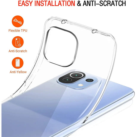 iPhone 11 Pro Max Klapphülle in Transparent mit Kartenfächern und Schutz