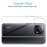 Durchsichtige Handyhülle für Xiaomi Mi 11 mit Anti-Vergilbung