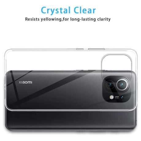 Durchsichtige Handyhülle für Xiaomi Mi 11 mit Anti-Vergilbung