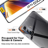 Durchsichtige Handyhülle für Xiaomi POCO F4 GT mit Anti-Vergilbung