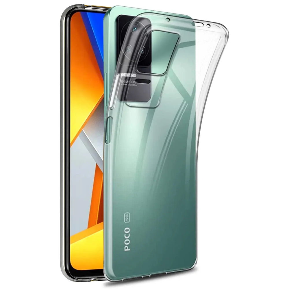 Durchsichtige Handyhülle für Xiaomi POCO F4 mit Anti-Vergilbung