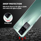 Durchsichtige Handyhülle für Xiaomi POCO F4 mit Anti-Vergilbung