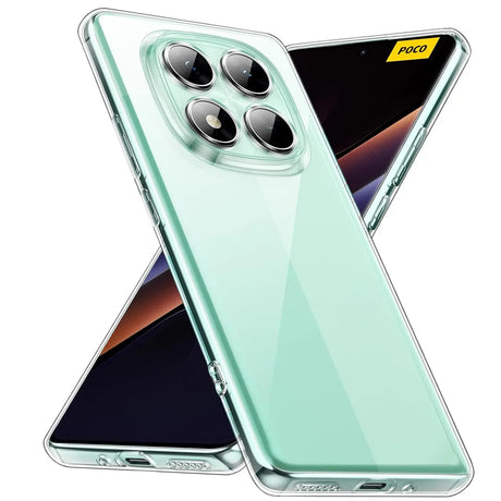 Durchsichtige Handyhülle für Xiaomi Poco X7 mit Anti-Vergilbung