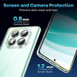 Durchsichtige Handyhülle für Xiaomi Poco X7 mit Anti-Vergilbung