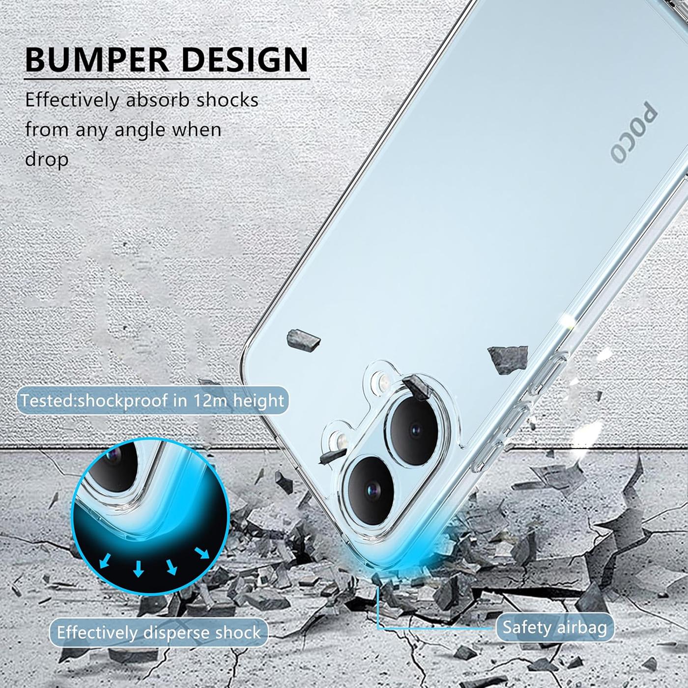 Xiaomi Poco X8 Pro Max - Ultra Slim Clear Case
