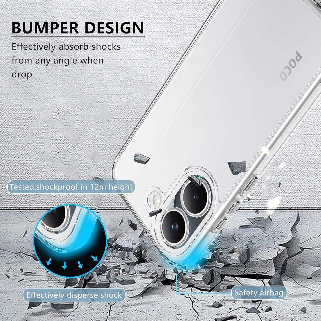 Xiaomi Poco X8 Pro - Ultra Slim Clear Case