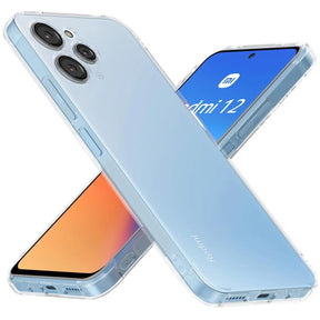 Durchsichtige Handyhülle für Xiaomi Redmi 12 mit Anti-Vergilbung