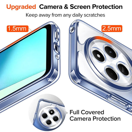 Durchsichtige Handyhülle für Xiaomi Redmi 14C mit Anti-Vergilbung