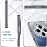 Durchsichtige Handyhülle für Xiaomi Redmi 14C mit Anti-Vergilbung