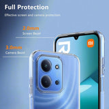 Durchsichtige Handyhülle für Xiaomi Redmi 15C mit Anti-Vergilbung