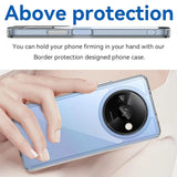 Durchsichtige Handyhülle für Xiaomi Redmi A3 mit Anti-Vergilbung