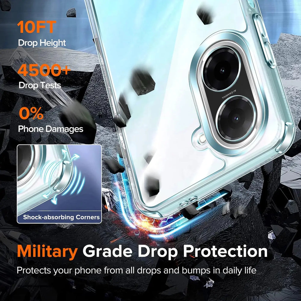 Durchsichtige Handyhülle für Xiaomi Redmi A5 mit Anti-Vergilbung