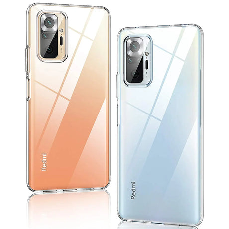 Durchsichtige Handyhülle für Xiaomi Redmi Note 10 Pro mit Anti-Vergilbung