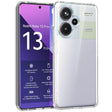 Durchsichtige Handyhülle für Xiaomi Redmi Note 13 Pro+ 5G mit Anti-Vergilbung