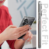 Durchsichtige Handyhülle für Xiaomi Redmi Note 13 Pro+ 5G mit Anti-Vergilbung