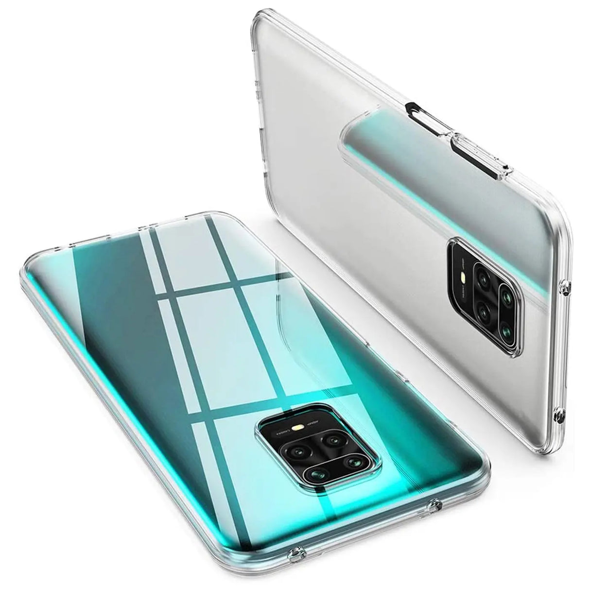 Durchsichtige Handyhülle für Xiaomi Redmi Note 9 Pro / 9S mit Anti-Vergilbung