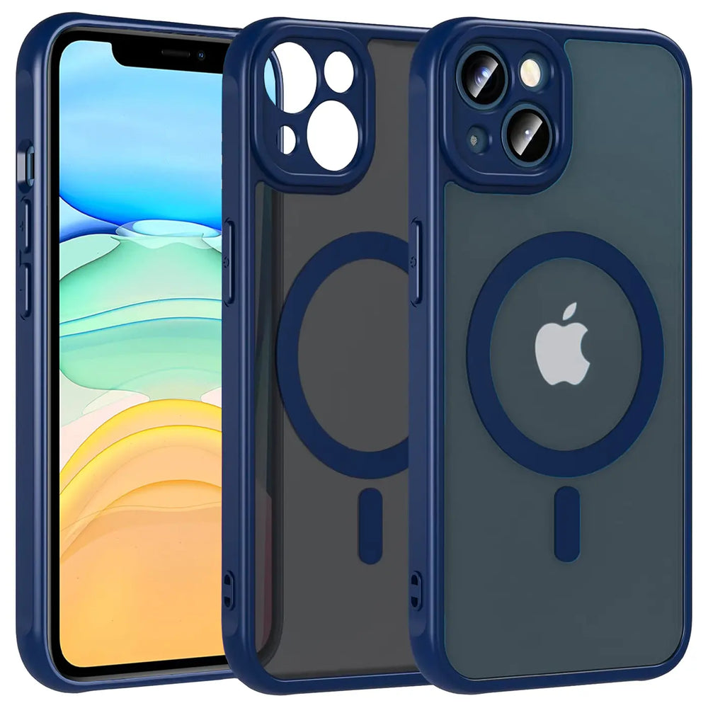 Apple iPhone 11 Hülle mit MagSafe, stoßfestem TPU-Material, erhöhter Kameraschutz und schlankem Design in verschiedenen Farben