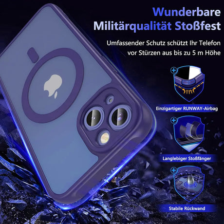 Apple iPhone 11 Hülle mit MagSafe, stoßfestem TPU-Material, erhöhter Kameraschutz und schlankem Design in verschiedenen Farben