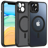 Apple iPhone 11 Hülle mit MagSafe, stoßfestem TPU-Material, erhöhter Kameraschutz und schlankem Design in verschiedenen Farben