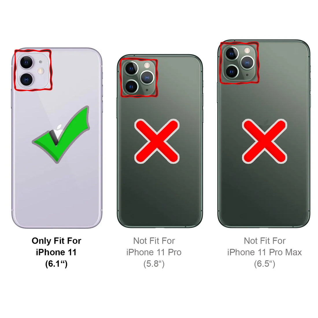 Exakt passend für das iPhone 11