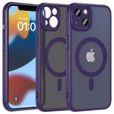 Apple iPhone 12 Hülle mit MagSafe, stoßfestem TPU-Material, erhöhter Kameraschutz und schlankem Design in verschiedenen Farben