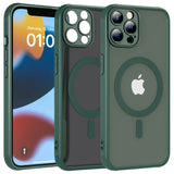 Apple iPhone 12 Pro Hülle mit MagSafe, stoßfestem TPU-Material, erhöhter Kameraschutz und schlankem Design in verschiedenen Farben