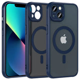 Apple iPhone 13 Hülle mit MagSafe, stoßfestem TPU-Material, erhöhter Kameraschutz und schlankem Design in verschiedenen Farben