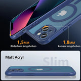 Apple iPhone 13 Hülle mit MagSafe, stoßfestem TPU-Material, erhöhter Kameraschutz und schlankem Design in verschiedenen Farben