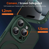 Apple iPhone 13 Pro Hülle mit MagSafe, stoßfestem TPU-Material, erhöhter Kameraschutz und schlankem Design in verschiedenen Farben