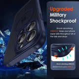 Apple iPhone 13 Pro Max Hülle mit MagSafe, stoßfestem TPU-Material, erhöhter Kameraschutz und schlankem Design in verschiedenen Farben