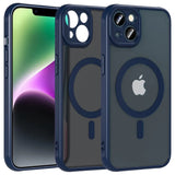 Apple iPhone 14 Hülle mit MagSafe, stoßfestem TPU-Material, erhöhter Kameraschutz und schlankem Design in verschiedenen Farben