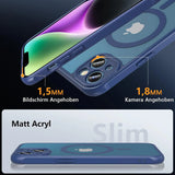 Apple iPhone 14 Hülle mit MagSafe, stoßfestem TPU-Material, erhöhter Kameraschutz und schlankem Design in verschiedenen Farben