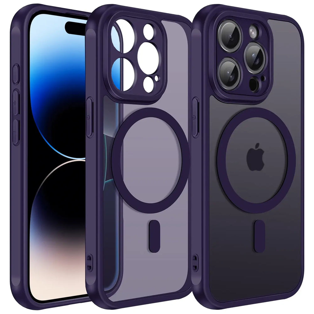 Apple iPhone 14 Pro Max Hülle mit MagSafe, stoßfestem TPU-Material, erhöhter Kameraschutz und schlankem Design in verschiedenen Farben