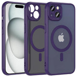 Apple iPhone 15 Hülle mit MagSafe, stoßfestem TPU-Material, erhöhter Kameraschutz und schlankem Design in verschiedenen Farben