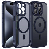 Apple iPhone 15 Pro Hülle mit MagSafe, stoßfestem TPU-Material, erhöhter Kameraschutz und schlankem Design in verschiedenen Farben