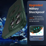 Apple iPhone 15 Pro Hülle mit MagSafe, stoßfestem TPU-Material, erhöhter Kameraschutz und schlankem Design in verschiedenen Farben